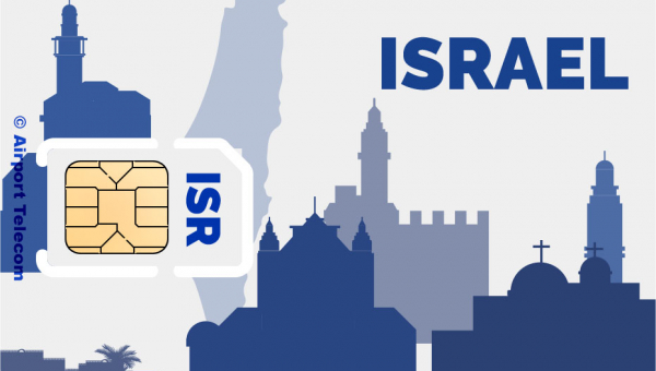 Sim kaart voor Israel ook te koop op Schiphol