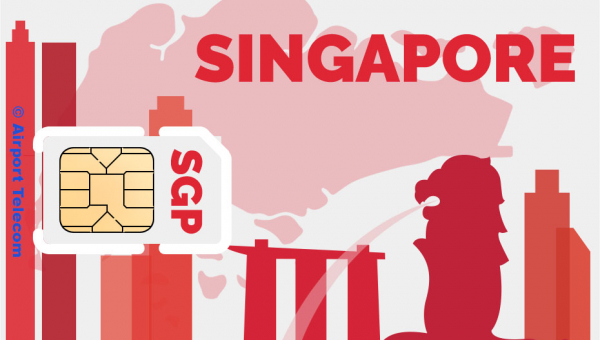 Koop uw prepaid SIM kaart voor Singapore op Schiphol